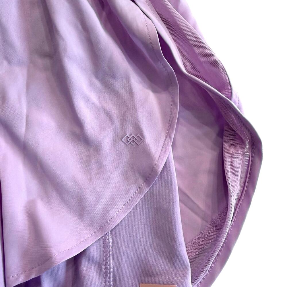 NWT LEG3ND Womens 2-in-1 Running Shorts Orchid Boquet Size M - Picture 3 of 6